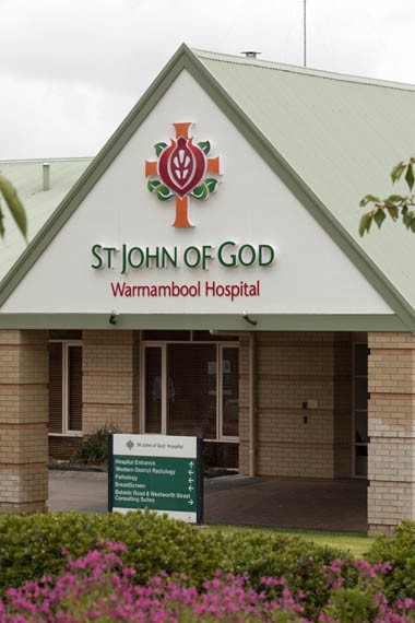 Photo of St John of God Warrnambool Hospital